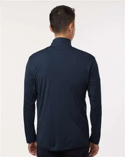 Allpro 41870 Pro-lock Performance Quarter-zip Pullover - Navy