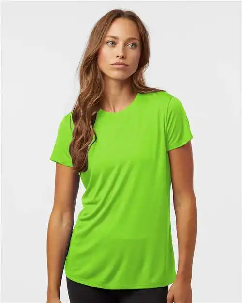 Allpro 48000l Pro-lock Women’s Performance T-shirt - Lime