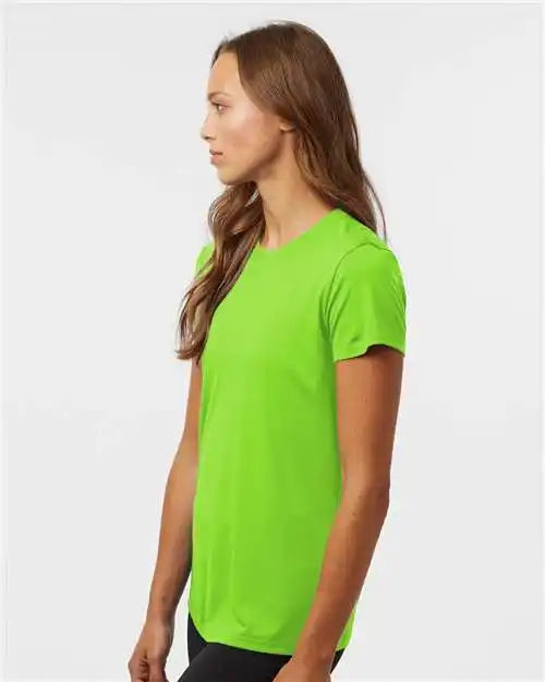 Allpro 48000l Pro-lock Women’s Performance T-shirt - Lime