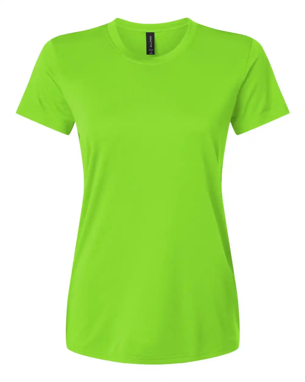 Allpro 48000l Pro-lock Women’s Performance T-shirt - Lime - s