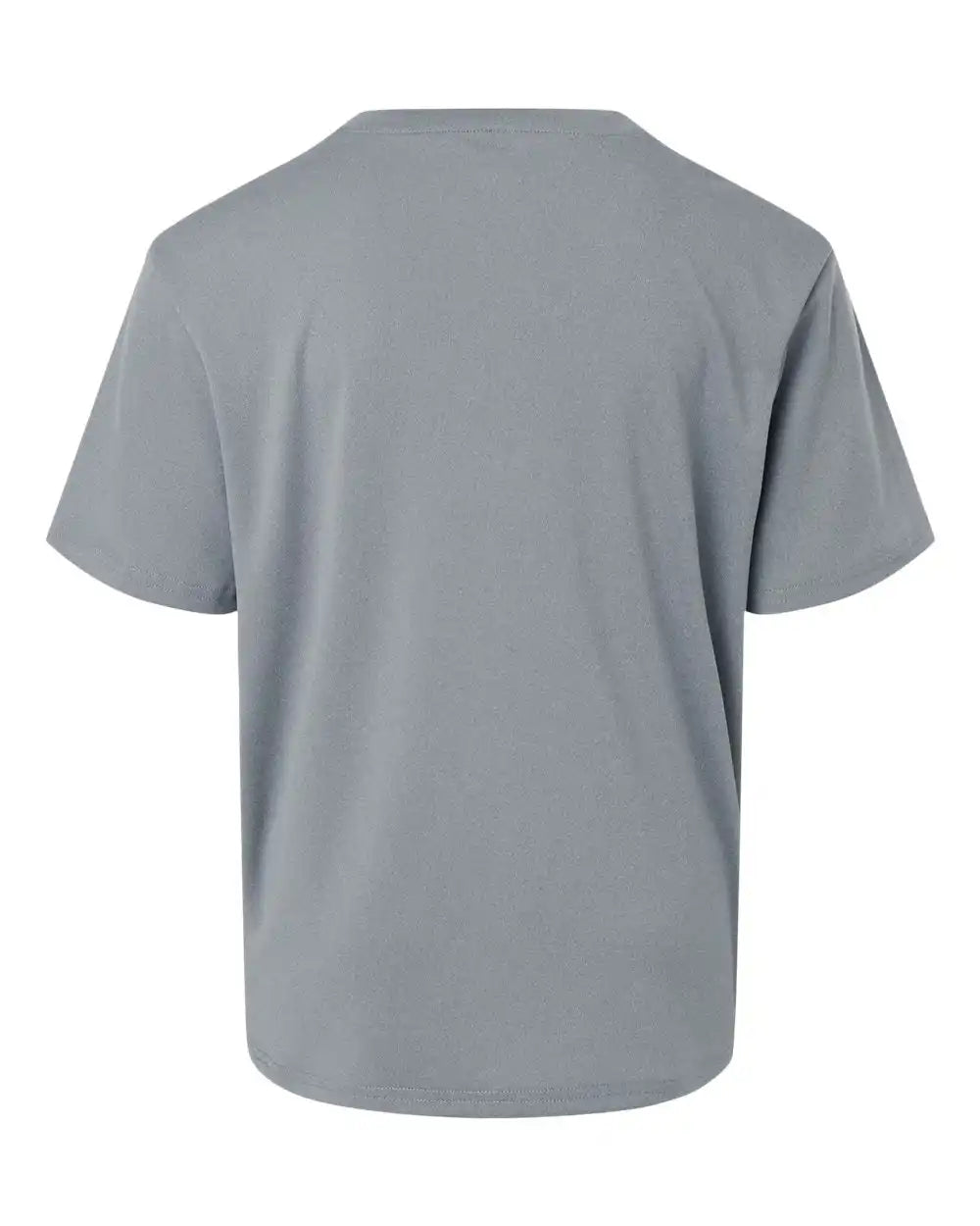 Allpro 48000y Pro-lock Youth Performance T-shirt - Heather Steel
