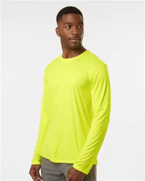 Allpro 48400 Pro-lock Performance Long Sleeve T-shirt - Neon Yellow