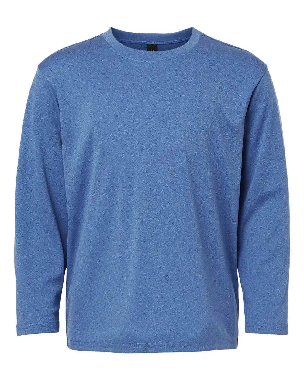 Allpro 48400y Pro-lock Youth Performance Long Sleeve T-shirt - Heather Royal - Xs