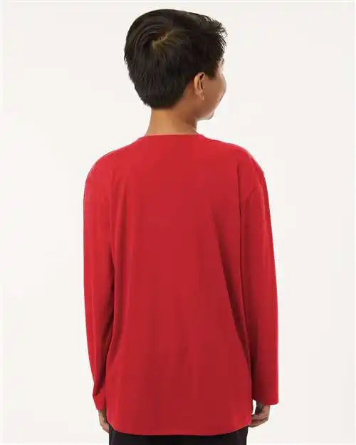 Allpro 48400y Pro-lock Youth Performance Long Sleeve T-shirt - Red