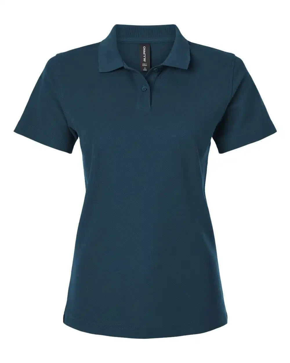 Allpro 62800l Women’s Pique Polo - Atlantic Blue - s