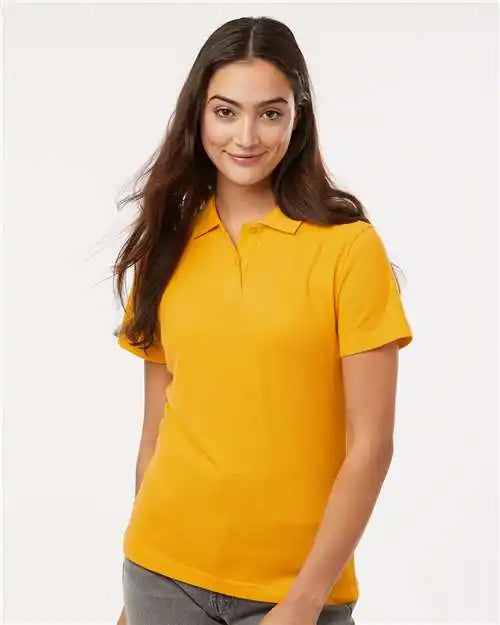 Allpro 62800l Women’s Pique Polo - Gold