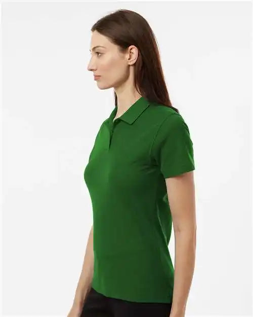 Allpro 62800l Women’s Pique Polo - Olive Green