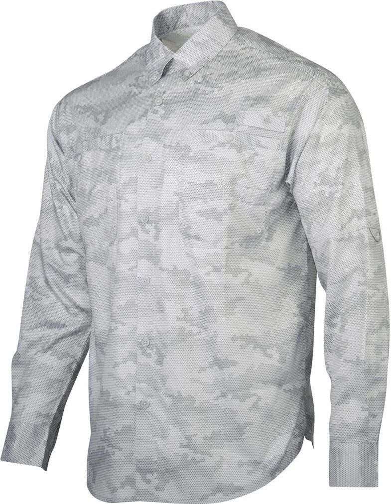 Aluminum Buxton Sublimated Long Sleeve Fishing Shirt - 709