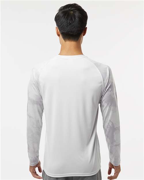 Aluminum Cabo Camo Performance Long Sleeve T-Shirt - 228
