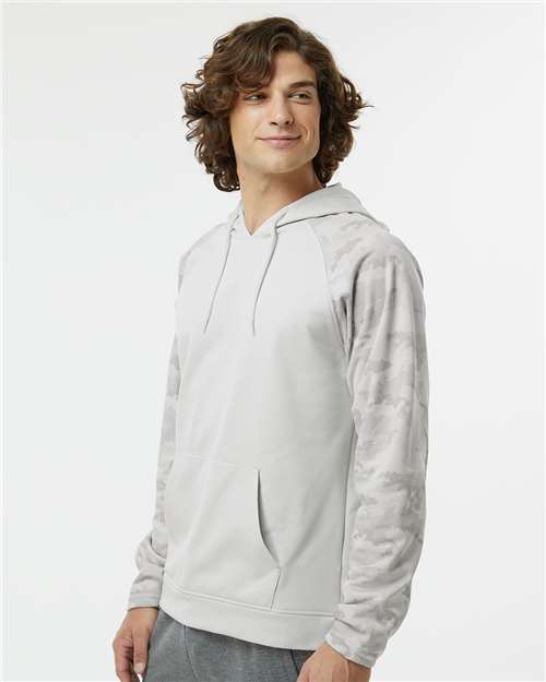 Aluminum/ Grey Tahoe Camo Fleece Hooded Sweatshirt - 306