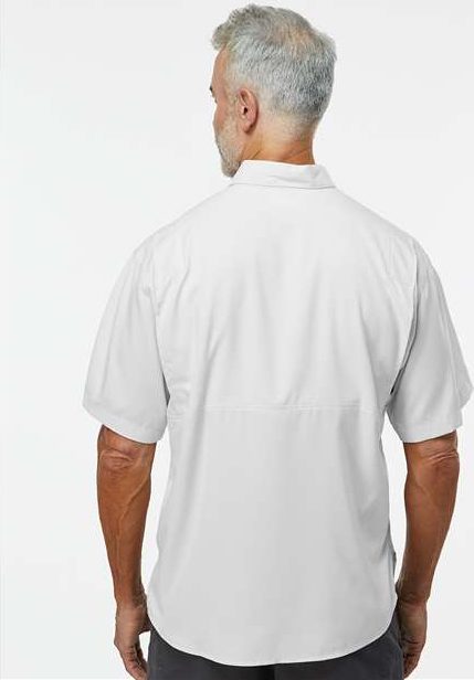 Aluminum Hatteras Performance Short Sleeve Fishing Shirt - 700