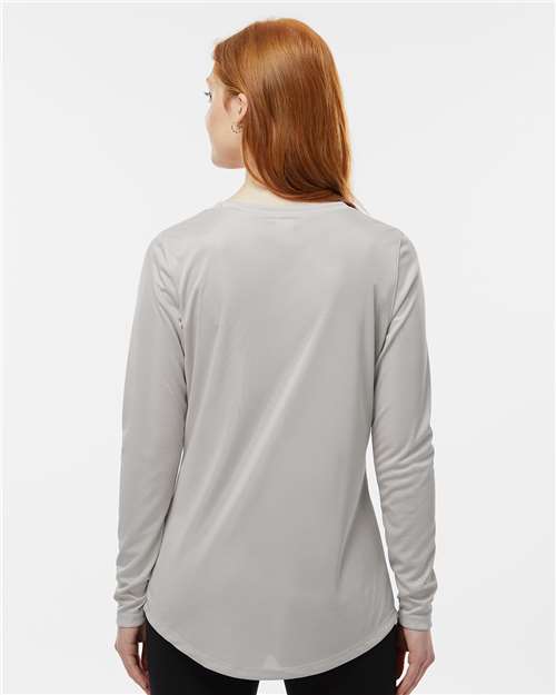 Aluminum Women's Long Islander Performance Long Sleeve T-Shirt - 214