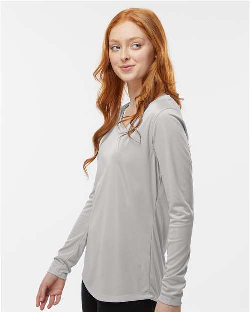 Aluminum Women's Long Islander Performance Long Sleeve T-Shirt - 214