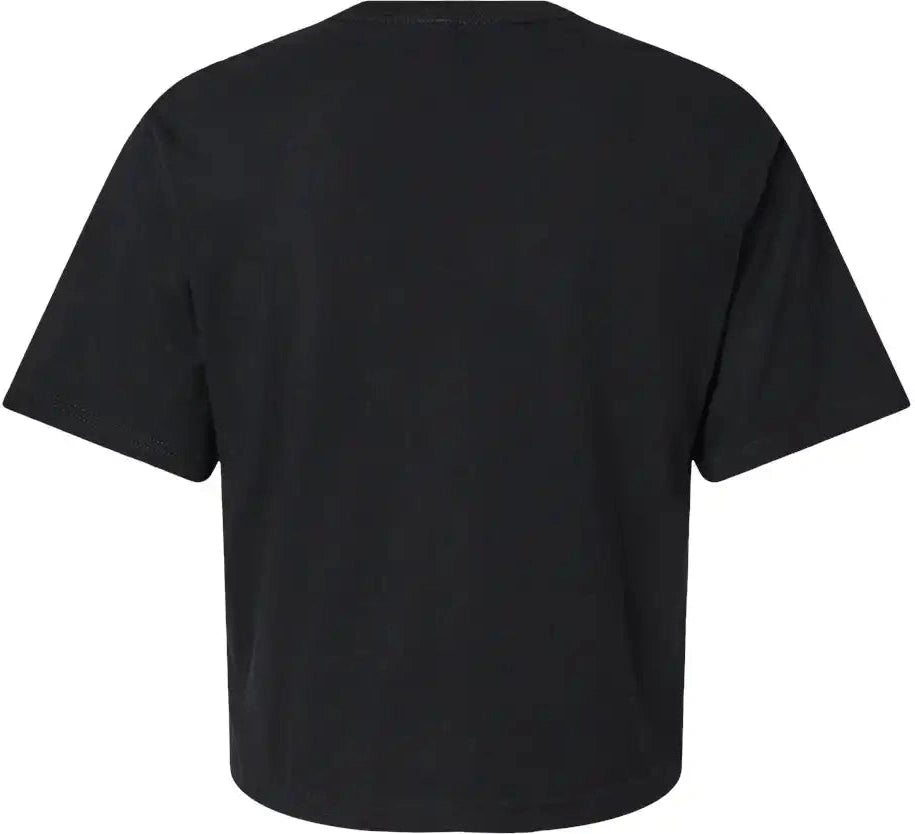 American Apparel 102a Women’s Fine Jersey Boxy Tee - 102 - Black