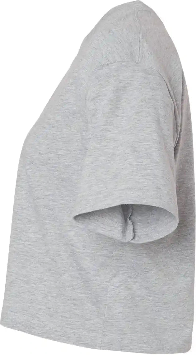 American Apparel 102a Women’s Fine Jersey Boxy Tee - 102 - Heather Grey