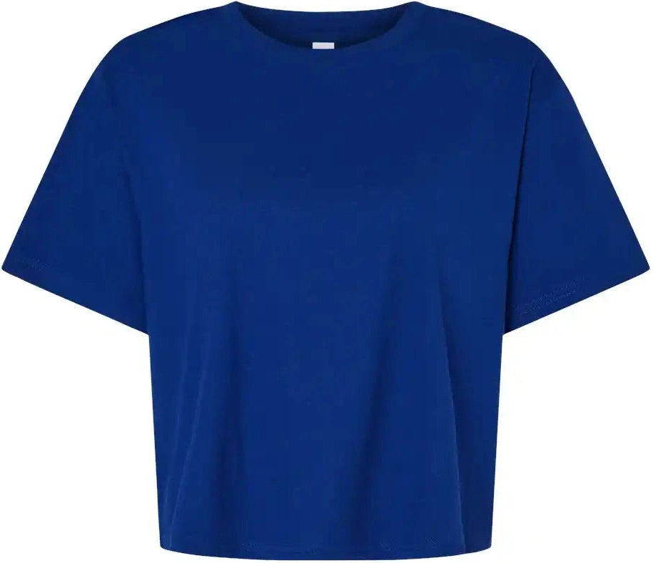 American Apparel 102a Women’s Fine Jersey Boxy Tee - 102 - Lapis - s