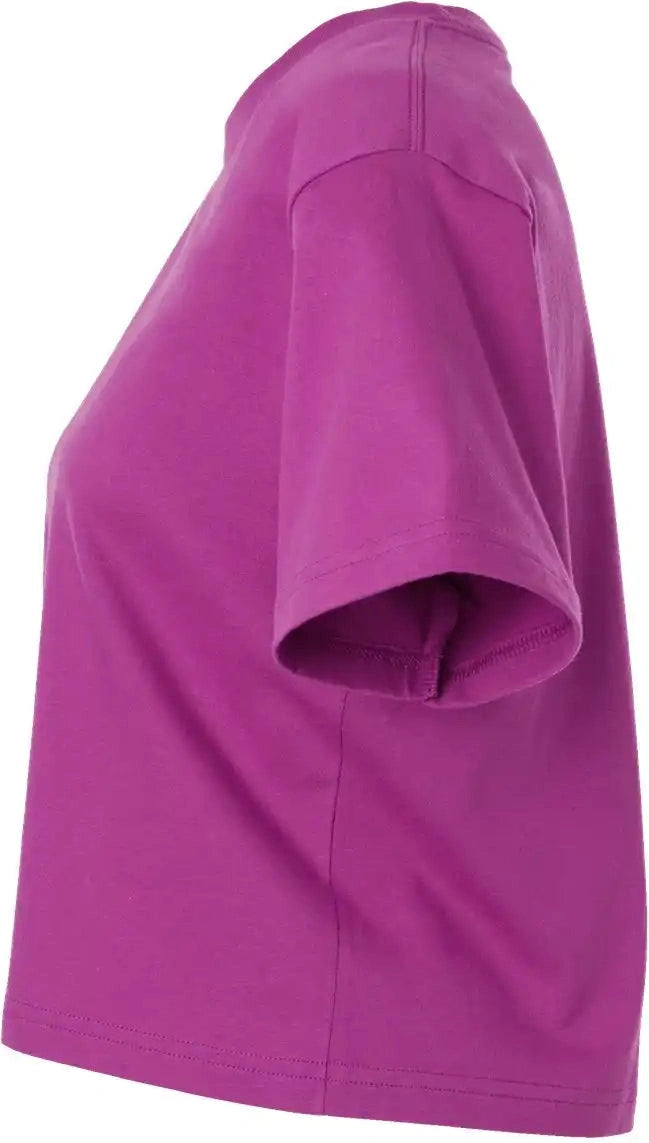 American Apparel 102a Women’s Fine Jersey Boxy Tee - 102 - Super Pink