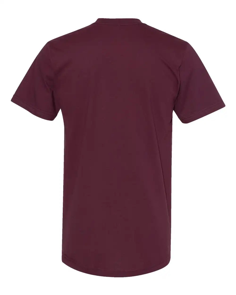 American Apparel 2001w Fine Jersey Tee - 2001 - Burgundy