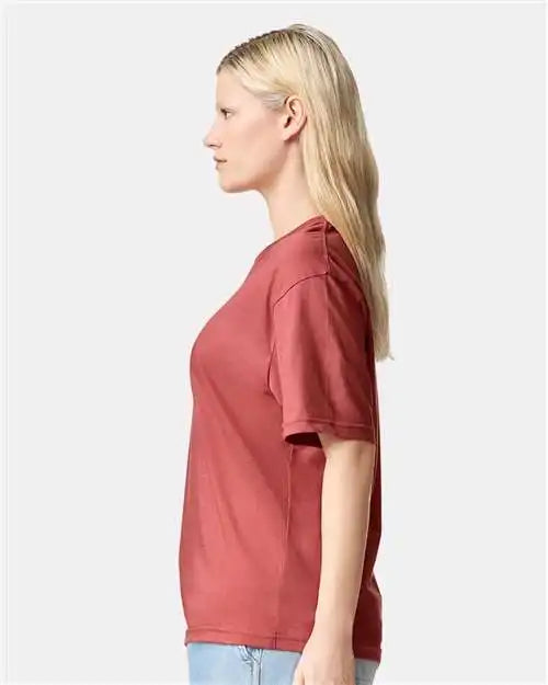 American Apparel 2001w Fine Jersey Tee - 2001 - Canyon