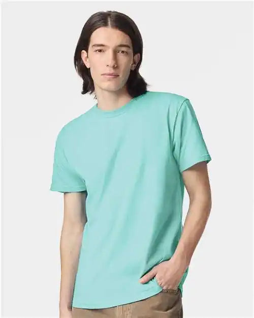 American Apparel 2001w Fine Jersey Tee - 2001 - Celadon