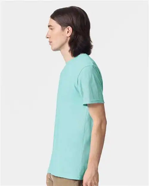 American Apparel 2001w Fine Jersey Tee - 2001 - Celadon