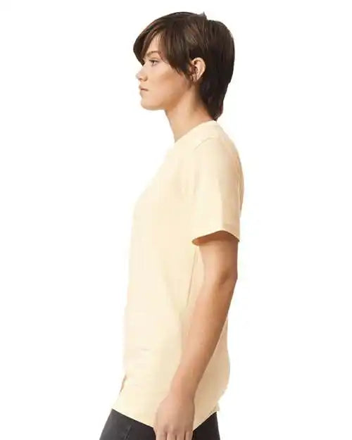 American Apparel 2001w Fine Jersey Tee - 2001 - Cream