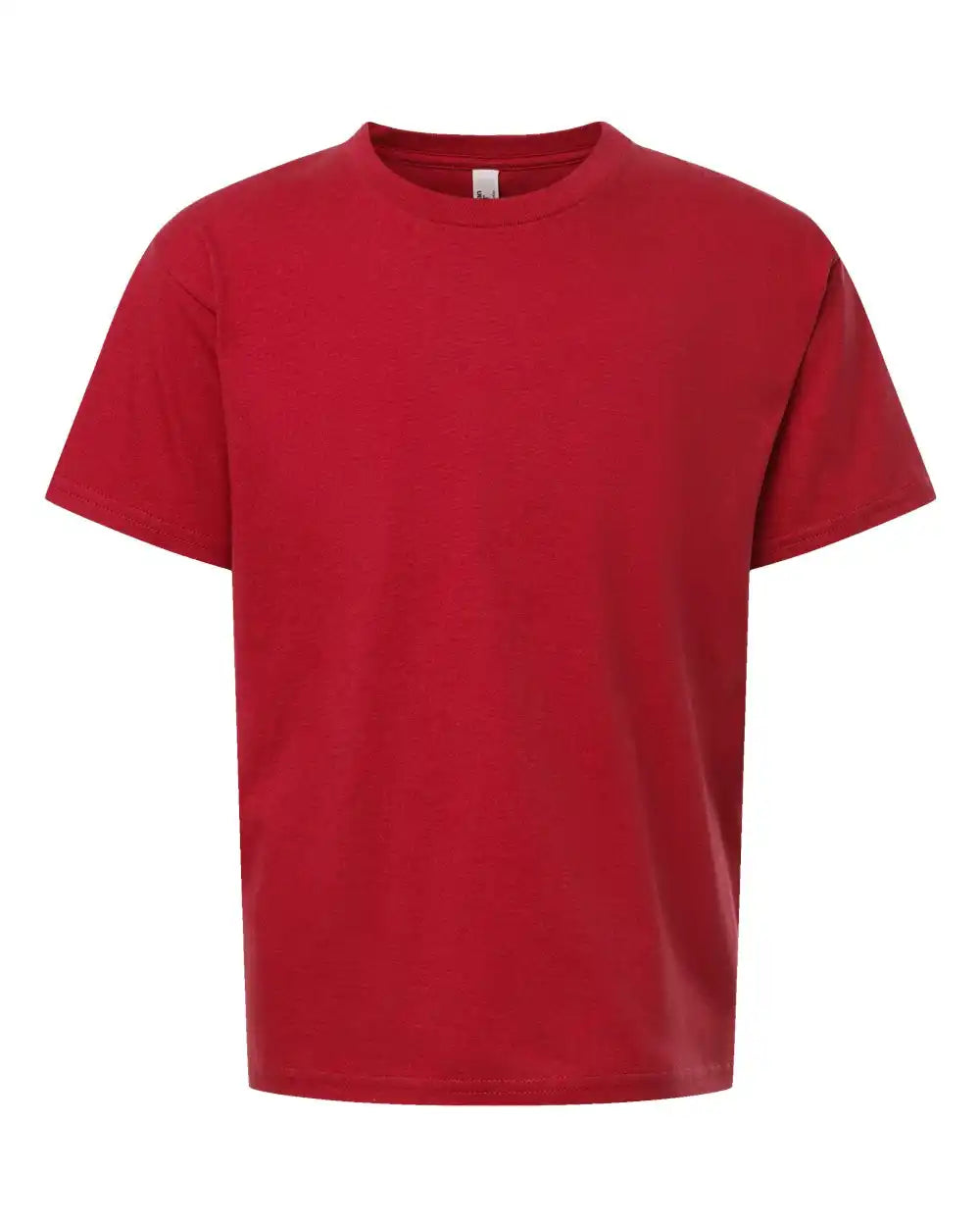 American Apparel 2001y Youth Fine Jersey Tee - Red - Xs