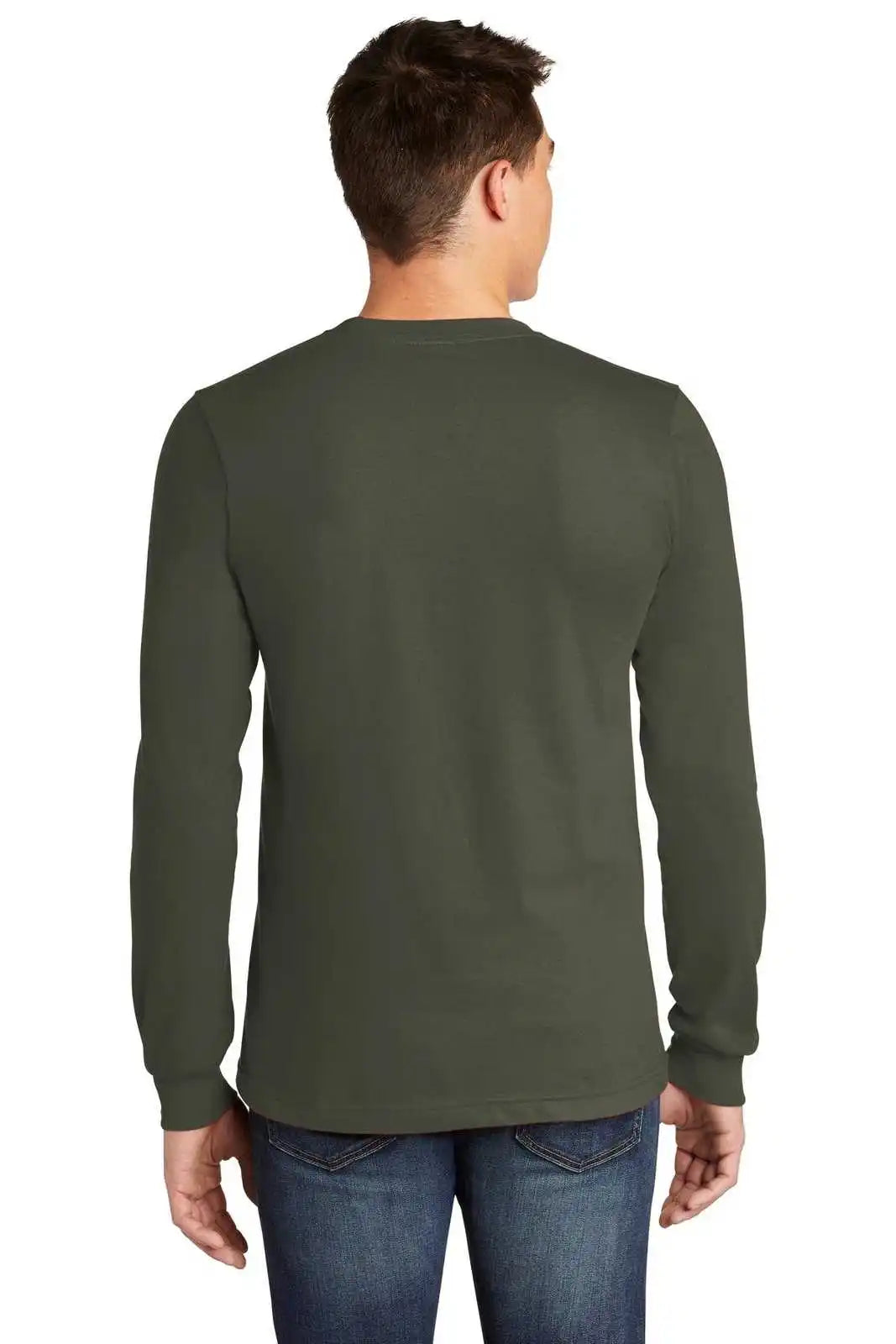 American Apparel 2007w Fine Jersey Long Sleeve T-shirt - Lieutenant
