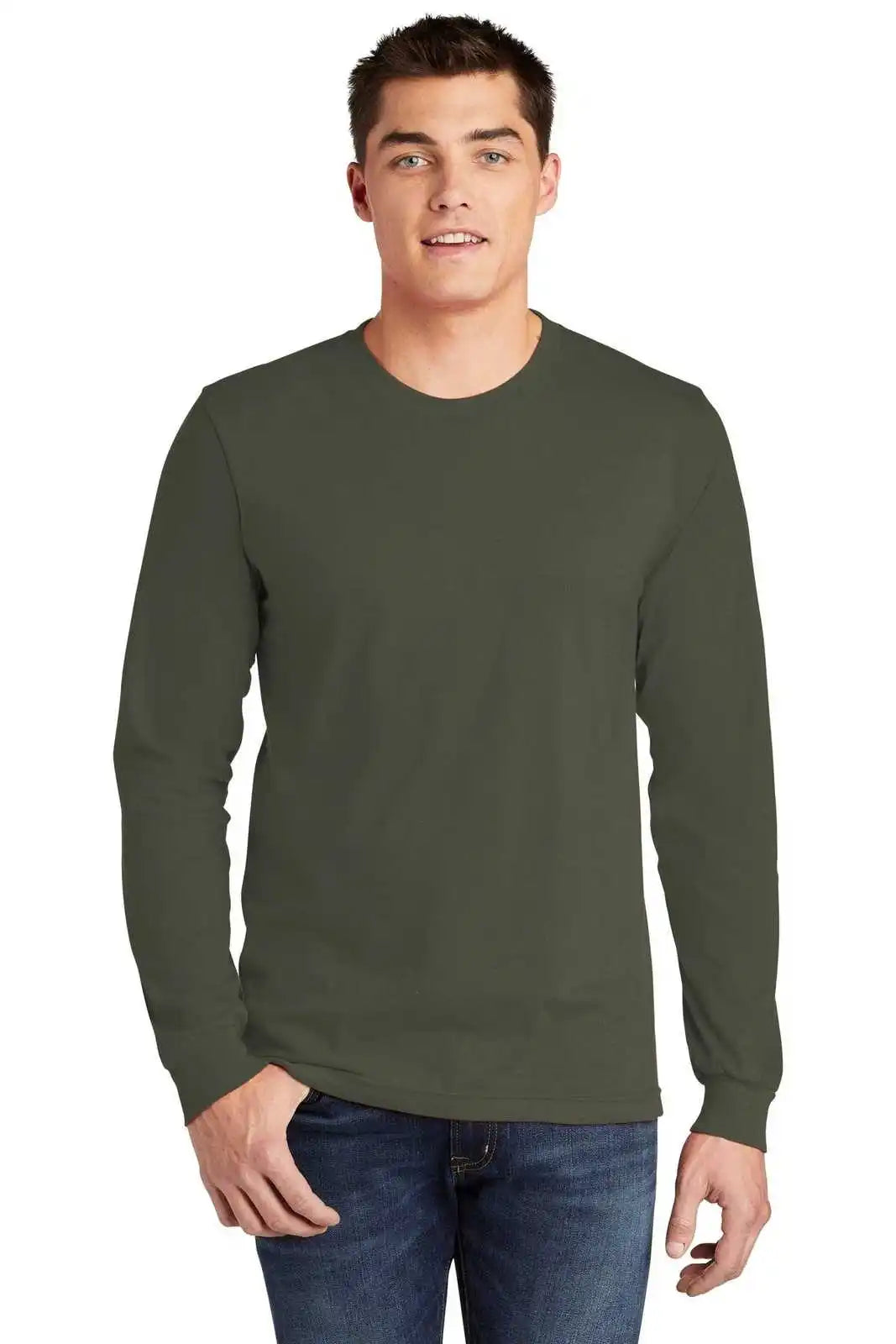 American Apparel 2007w Fine Jersey Long Sleeve T-shirt - Lieutenant