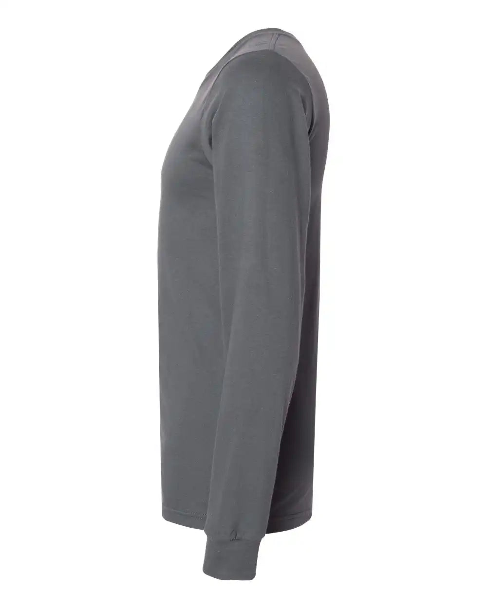 American Apparel 2007w Fine Jersey Long Sleeve Tee - 2007 - Asphalt