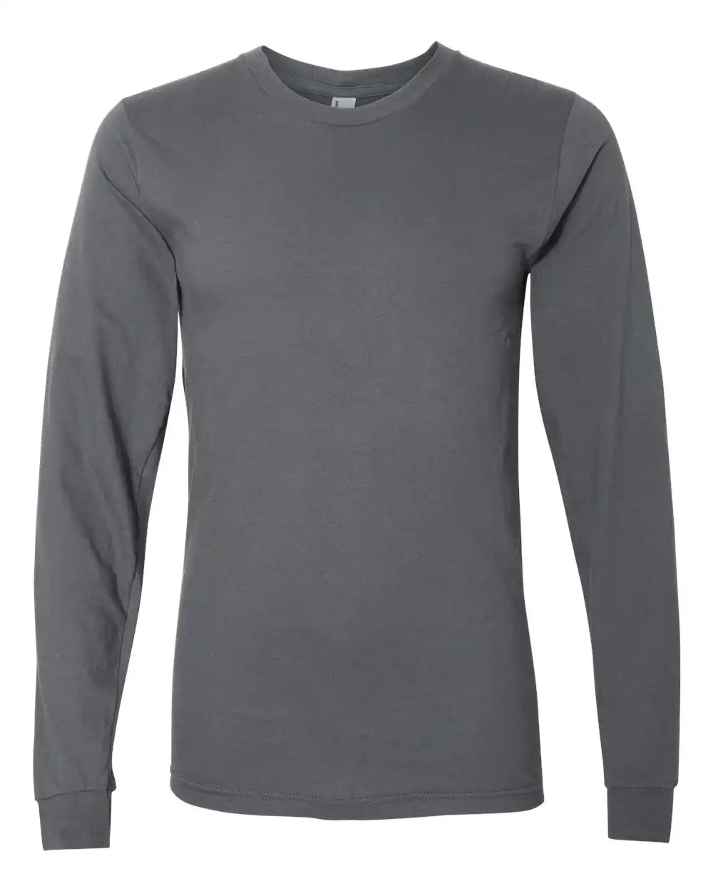 American Apparel 2007w Fine Jersey Long Sleeve Tee - 2007 - Asphalt - s