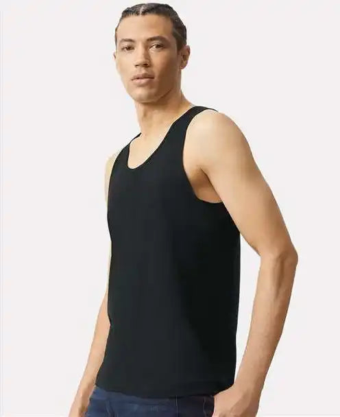American Apparel 2408w Fine Jersey Tank - 2408 - Black