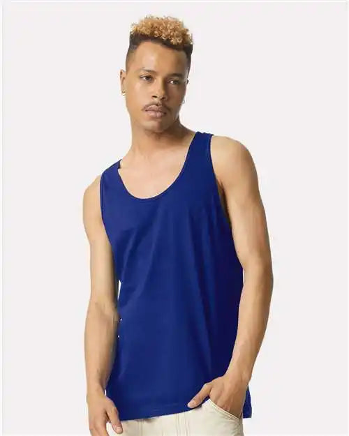 American Apparel 2408w Fine Jersey Tank - 2408 - Lapis