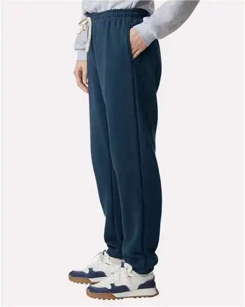 American Apparel Rf491 Reflex Fleece Sweatpants - Sea Blue