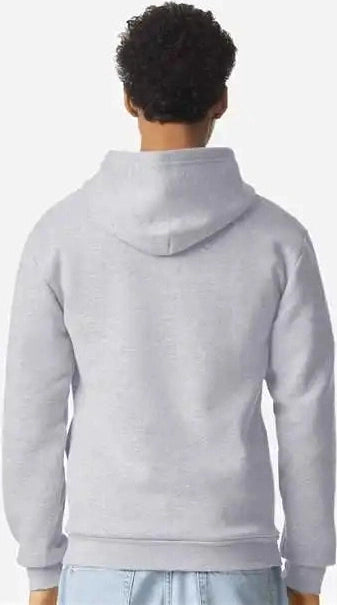 American Apparel Rf497 Reflex Fleece Full-zip Hoodie - Heather Grey