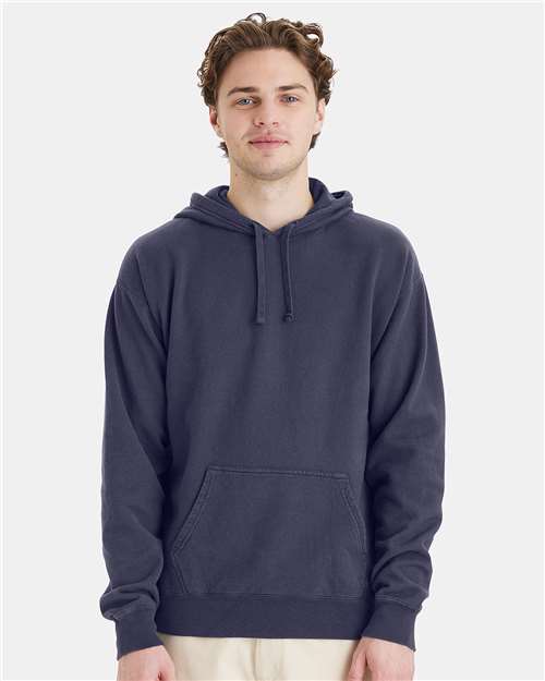 Anchor Slate Garment-Dyed Hooded Sweatshirt - GDH450