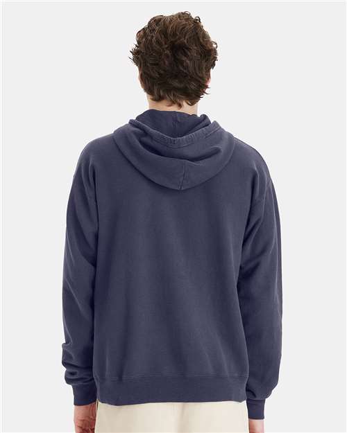 Anchor Slate Garment-Dyed Hooded Sweatshirt - GDH450