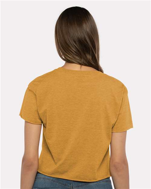 Antique Gold Women's Festival Crop Top - 5080