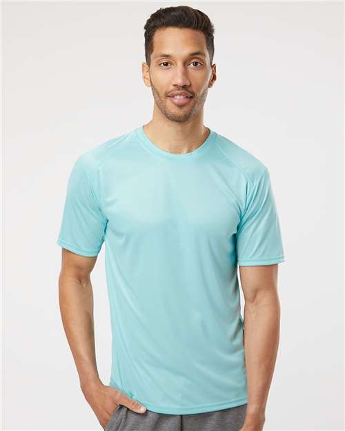 Aqua Blue Islander Performance T-Shirt - 200
