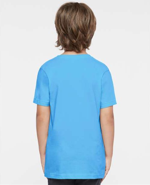 Aqua Youth Fine Jersey Tee - 6101