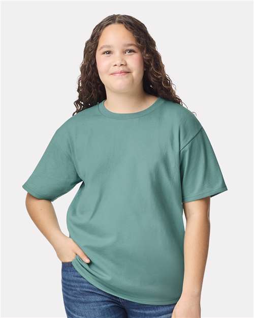 Aquatic Heavy Cotton™ Youth T-Shirt - 5000B