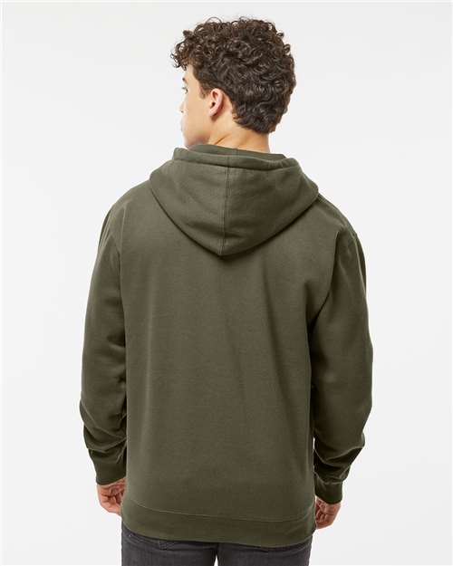 Army Heavyweight Full-Zip Hooded Sweatshirt - IND4000Z