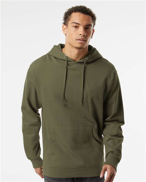 Army Midweight Hooded Sweatshirt - SS4500