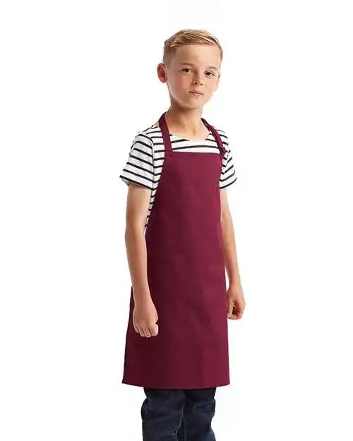 Artisan Collection by Reprime Rp149 Youth Recycled Apron - Burgundy - Osfa
