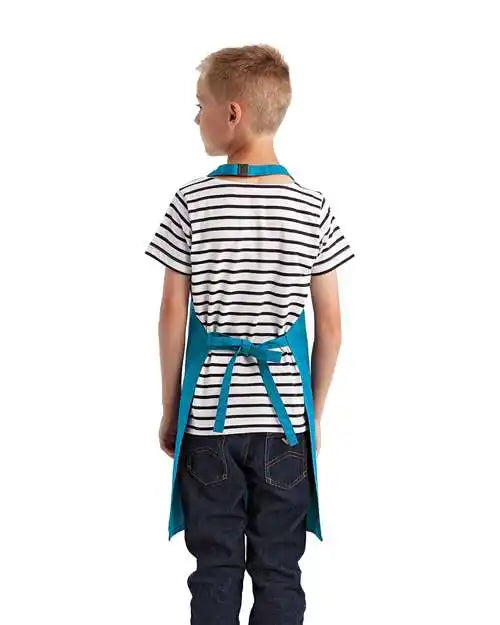 Artisan Collection by Reprime Rp149 Youth Recycled Apron - Turquoise - Osfa