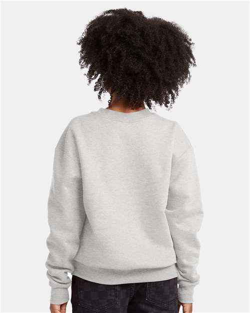 Ash Ecosmart® Youth Crewneck Sweatshirt - P360