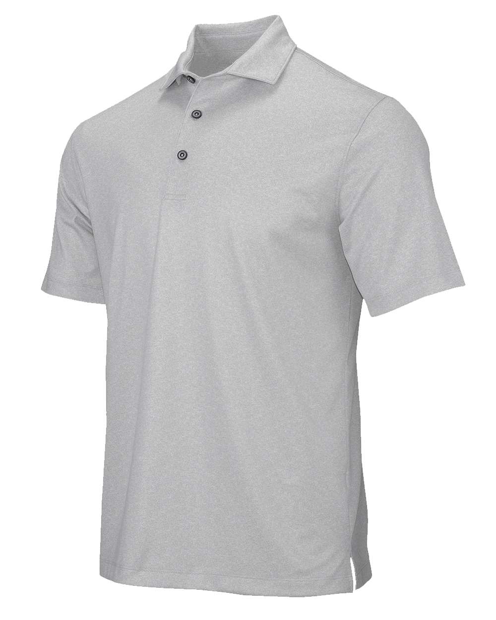 Ash Heather Derby Sublimated Heathered Polo - 152