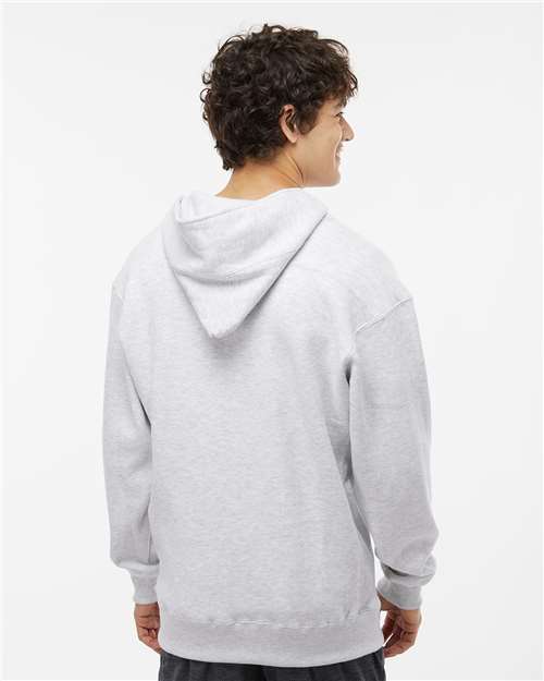 Ash Heather Sport Lace Hooded Sweatshirt - 8830