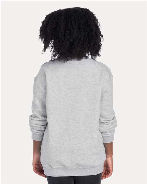 Ash NuBlend® Youth Crewneck Sweatshirt - 562BR