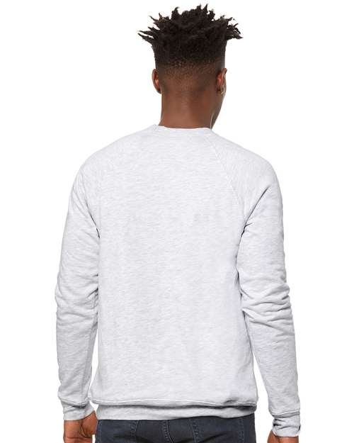 Ash Sponge Fleece Raglan Crewneck Sweatshirt - 3901